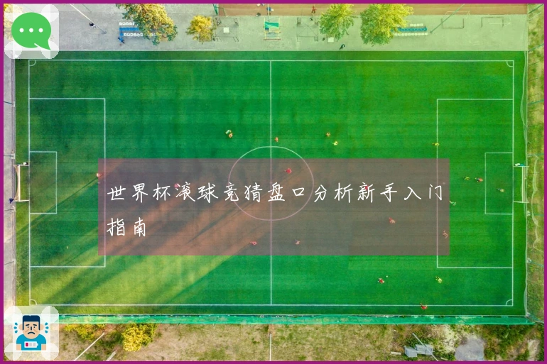 世界杯滚球竞猜盘口分析新手入门指南
